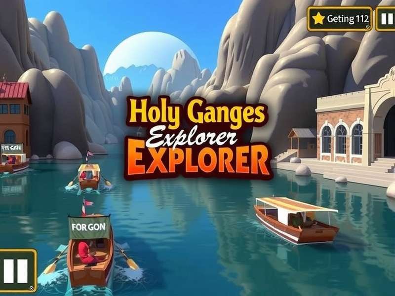 Exploring the Ganges in Holy Ganges Explorer Holy Ganges Explorer Gameplay